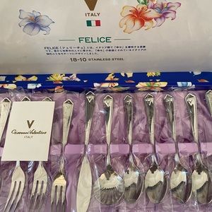 Giovanni Valentino Appetizer Cutlery NIB
